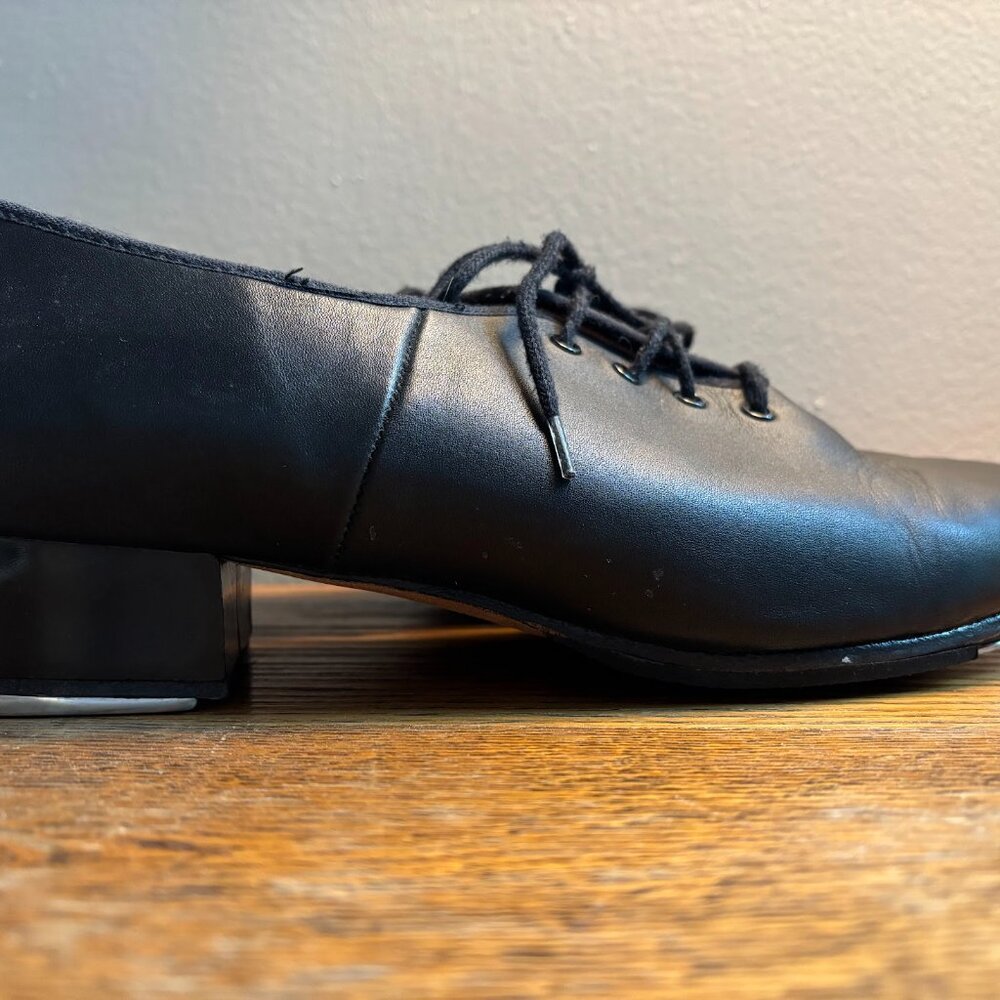 Bloch leather tap shoes - womens size 11 - Picture 2 of 6
